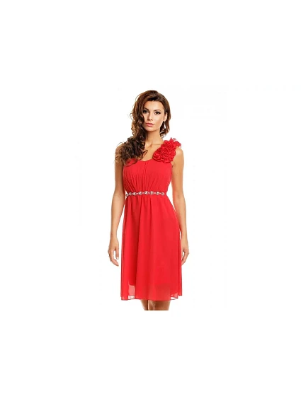 Dámské společenské šaty s ramenem  Gemini model 17530944 - FPrice