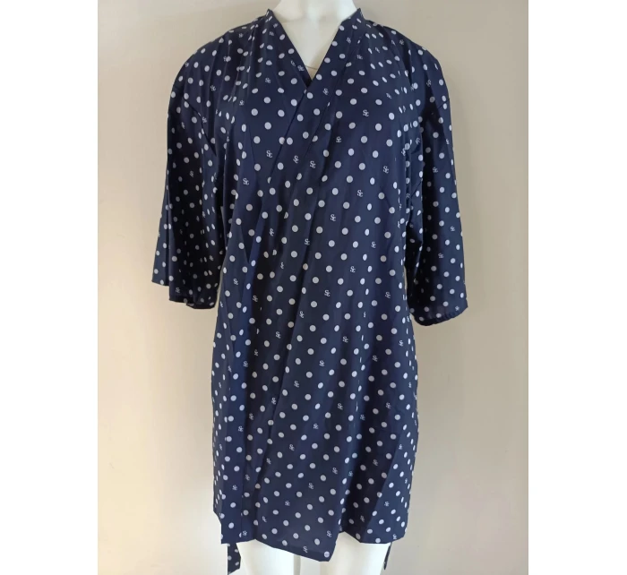 Dámské plážové Pareo4 D80GR7 tmavě modro-bílé - Self