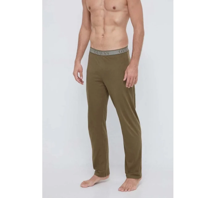 Pánské pyžamo U3BX00KBZG0 F817 khaki/černé - Guess
