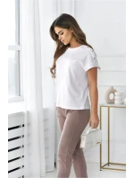 BLOUSE model 21106762 - OFF PINK BLOUSE model 21106762 - OFF PINK