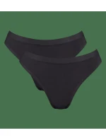 sloggi GO Sense High leg 2P - BLACK - SLOGGI BLACK - SLOGGI sloggi GO Sense High leg 2P - BLACK - SLOGGI BLACK - SLOGGI