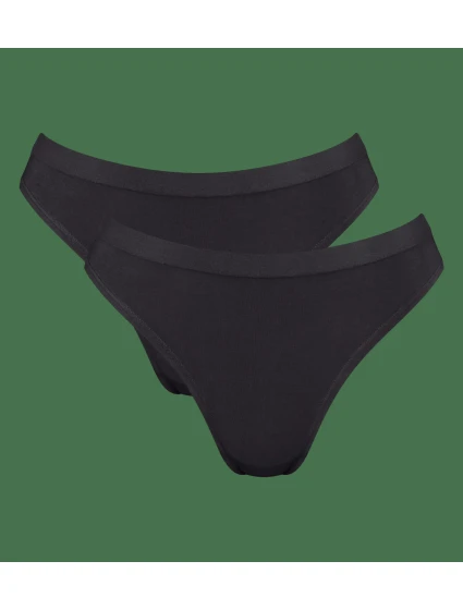 sloggi GO Sense High leg 2P - BLACK - SLOGGI BLACK - SLOGGI sloggi GO Sense High leg 2P - BLACK - SLOGGI BLACK - SLOGGI