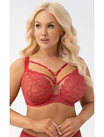 Měkká podprsenka Gorsenia G 008 Flavia Rudy