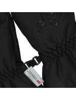 Dětské rukavice černé 21S model 21342246 - 4F Dětské rukavice černé 21S model 21342246 - 4F