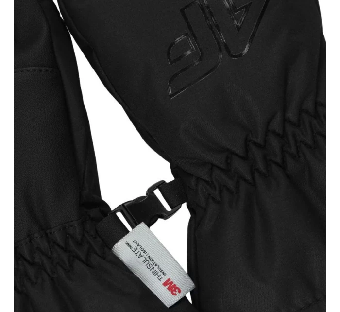 Dětské rukavice černé 21S model 21342246 - 4F Dětské rukavice černé 21S model 21342246 - 4F