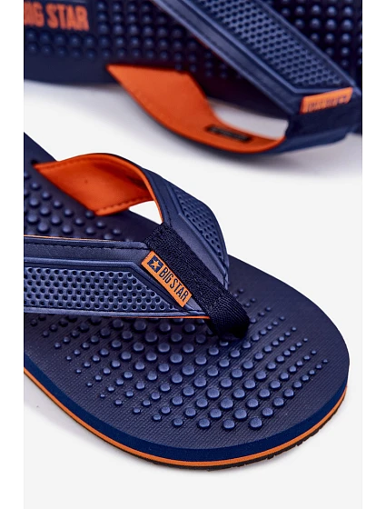 Pánské Žabky Big Star model 21693068 Modré - Big Star Shoes