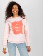 Mikina EM BL 617 model 17892715 světle růžová - FPrice