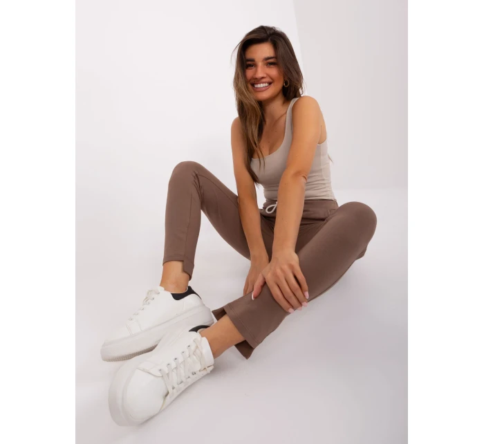 Spodnie dresowe RV DR brązowy model 21471648 - FPrice Spodnie dresowe RV DR brązowy model 21471648 - FPrice