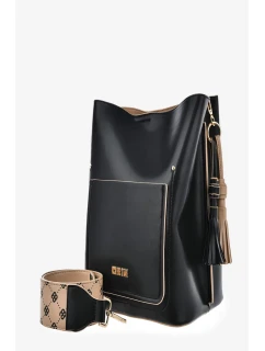 Dámská Kabelka Z Eko Kůže Big Star Černá