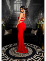 Sexy šaty Koucla na červený koberec s třpytivými kameny