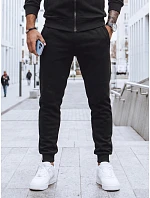 Pánská zateplená tepláková souprava černá FashionStreet AX0607 Pánská zateplená tepláková souprava černá FashionStreet AX0607