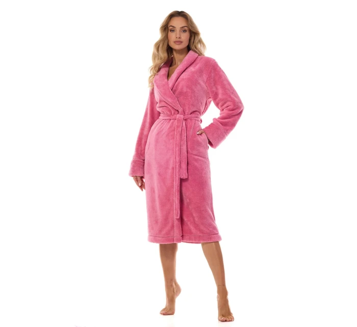 Dámský župan model 20952072 Camelia candy plus - L&L Dámský župan model 20952072 Camelia candy plus - L&L