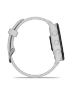 Sportovní hodinky Garmin Forerunner 165 Music AMOLED 43mm Mist Grey Whitestone