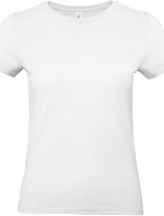 B&C #E190 /women Dámské tričko z těžké bavlny 01.004T white
