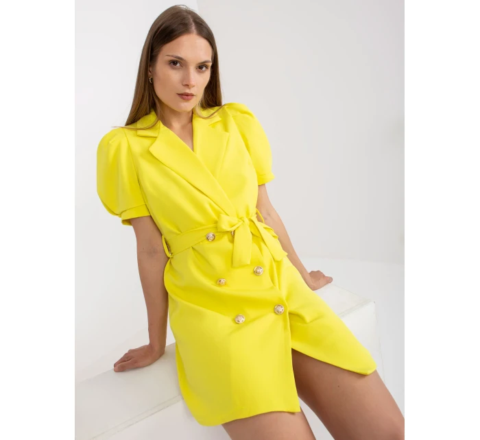 Šaty DHJ SK A6311.39 žlutá