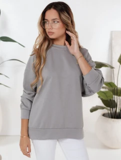 UZORI dámská mikina šedá FashionStreet BY1295
