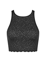 sloggi ZERO Feel Bliss Crop Top - BLACK - SLOGGI BLACK - SLOGGI