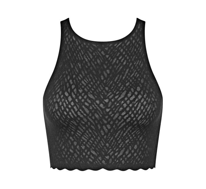 sloggi ZERO Feel Bliss Crop Top - BLACK - SLOGGI BLACK - SLOGGI
