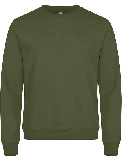 Clique Miami Roundneck Unisex mikina 67.1030 army green Clique Miami Roundneck Unisex mikina 67.1030 army green