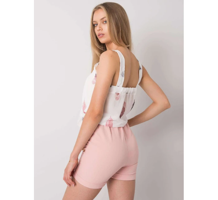 Šortky DHJ SN 13260.38P světle růžová