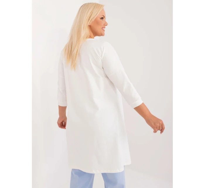 Tunika RV TU model 20190778 ecru - FPrice Tunika RV TU model 20190778 ecru - FPrice