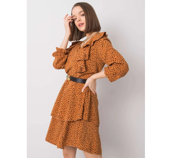 Šaty WN SK R824.68 světle hnědá