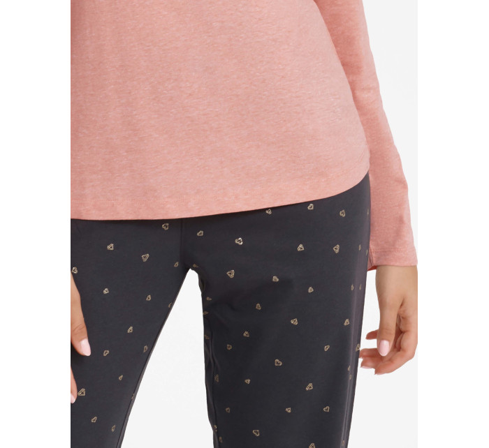 Glam pyžamo model 18802906 Růžová a šedá - HENDERSON LADIES