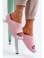 Dámské pantofle na platformě Big Star Pink Dámské pantofle na platformě Big Star Pink