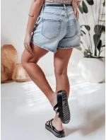 Dámské džínové šortky s páskem HELLO JEAN modré FashionStreet SY0481 Dámské džínové šortky s páskem HELLO JEAN modré FashionStreet SY0481