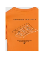 Chlapecké tričko s potiskem 4F 4FJWAW25TTSHM2415-70S Chlapecké tričko s potiskem 4F 4FJWAW25TTSHM2415-70S