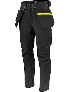 ProJob 5551 Waistpants Stretch (62) Pánské strečové pracovní kalhoty 64.551X black