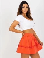 Dámská sukně EM SD HS 20 model 18036977 oranžová - FPrice Dámská sukně EM SD HS 20 model 18036977 oranžová - FPrice