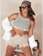 Dámské šortky beige Dstreet model 21977838 - FashionStreet Dámské šortky beige Dstreet model 21977838 - FashionStreet