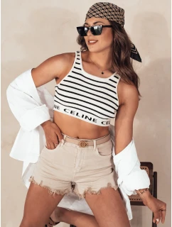 Dámské šortky beige Dstreet model 21977838 - FashionStreet