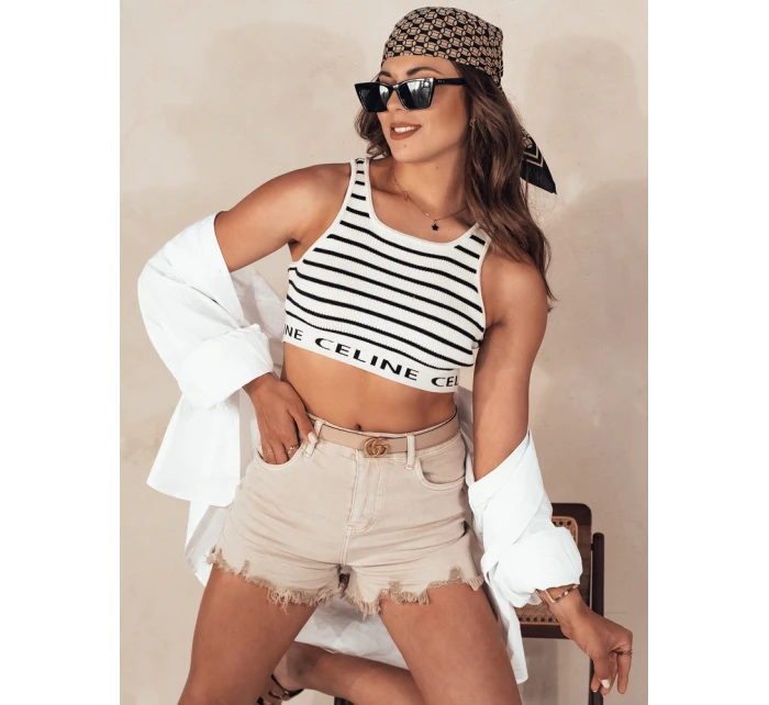 Dámské šortky beige Dstreet model 21977838 - FashionStreet Dámské šortky beige Dstreet model 21977838 - FashionStreet