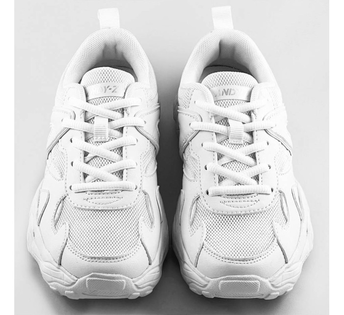 Bílé dámské šněrovací sportovní boty model 17192532 - ANDY-Z
