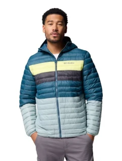 Columbia Powder Pass Bunda s kapucí 2134131461 Blue L