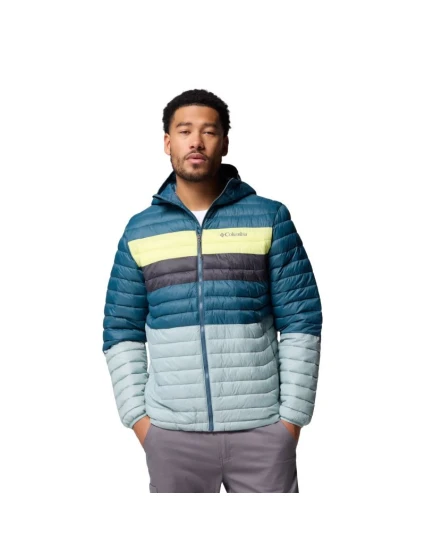 Columbia Powder Pass Bunda s kapucí 2134131461 Blue L