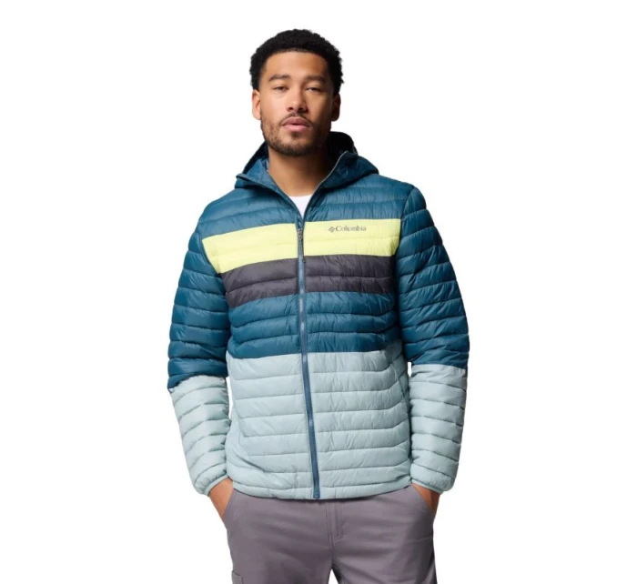 Columbia Powder Pass Bunda s kapucí 2134131461 Blue L
