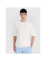 Pánská mikina bez kapuce s krátkým rukávem model 21436669 - 4F Pánská mikina bez kapuce s krátkým rukávem model 21436669 - 4F