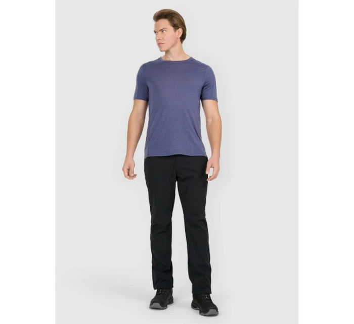 Pánské trekingové tričko z merino vlny model 21816729 - 4F Pánské trekingové tričko z merino vlny model 21816729 - 4F