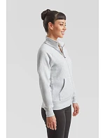 Premium LadyFit Sweat Jacket Dámská mikina model 22455742 heather grey - Fruit of the Loom Premium LadyFit Sweat Jacket Dámská mikina model 22455742 heather grey - Fruit of the Loom