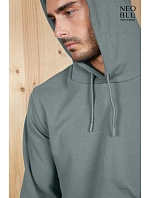 Men Pánská mikina s kapucí night blue model 22500517 - NEOBLU Men Pánská mikina s kapucí night blue model 22500517 - NEOBLU