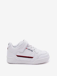 Dětské boty Sneakers na suchý zip  Bílé model 22101619 - Big Star Shoes