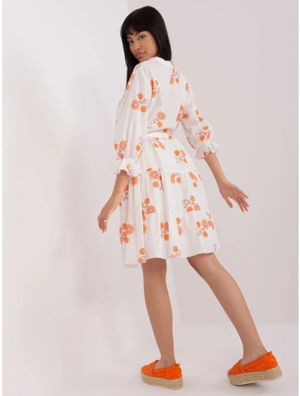 Šaty LK SK 509346.85 oranžová Šaty LK SK 509346.85 oranžová