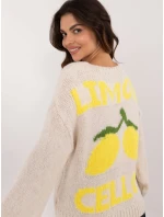 Jumper MI SW model 20509607 světle béžový - FPrice Jumper MI SW model 20509607 světle béžový - FPrice