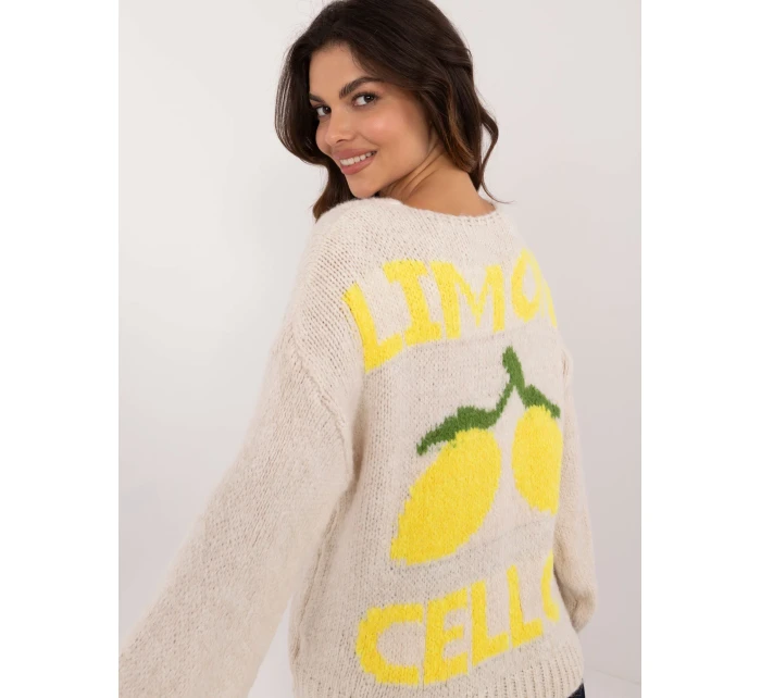 Jumper MI SW model 20509607 světle béžový - FPrice Jumper MI SW model 20509607 světle béžový - FPrice