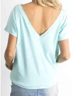 T shirt RV TS model 21185746 mietowy - FPrice