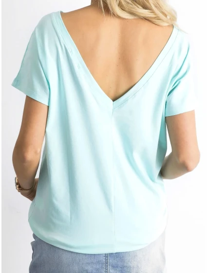 T shirt RV TS model 21185746 mietowy - FPrice T shirt RV TS model 21185746 mietowy - FPrice