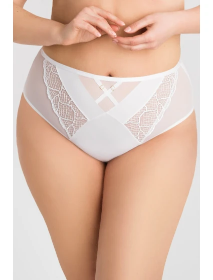 Dámské kalhotky FOREVER WHITE K850 Bílá - Gorsenia Dámské kalhotky FOREVER WHITE K850 Bílá - Gorsenia